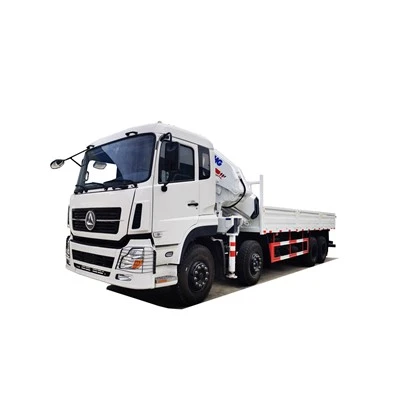 8x4f LKW montiert 38 Tonnen 6-Sektion Boom Knuckle Crane
